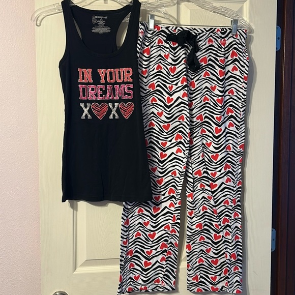 No Boundaries Zebra Print PJ Set Medium - Picture 1 of 4